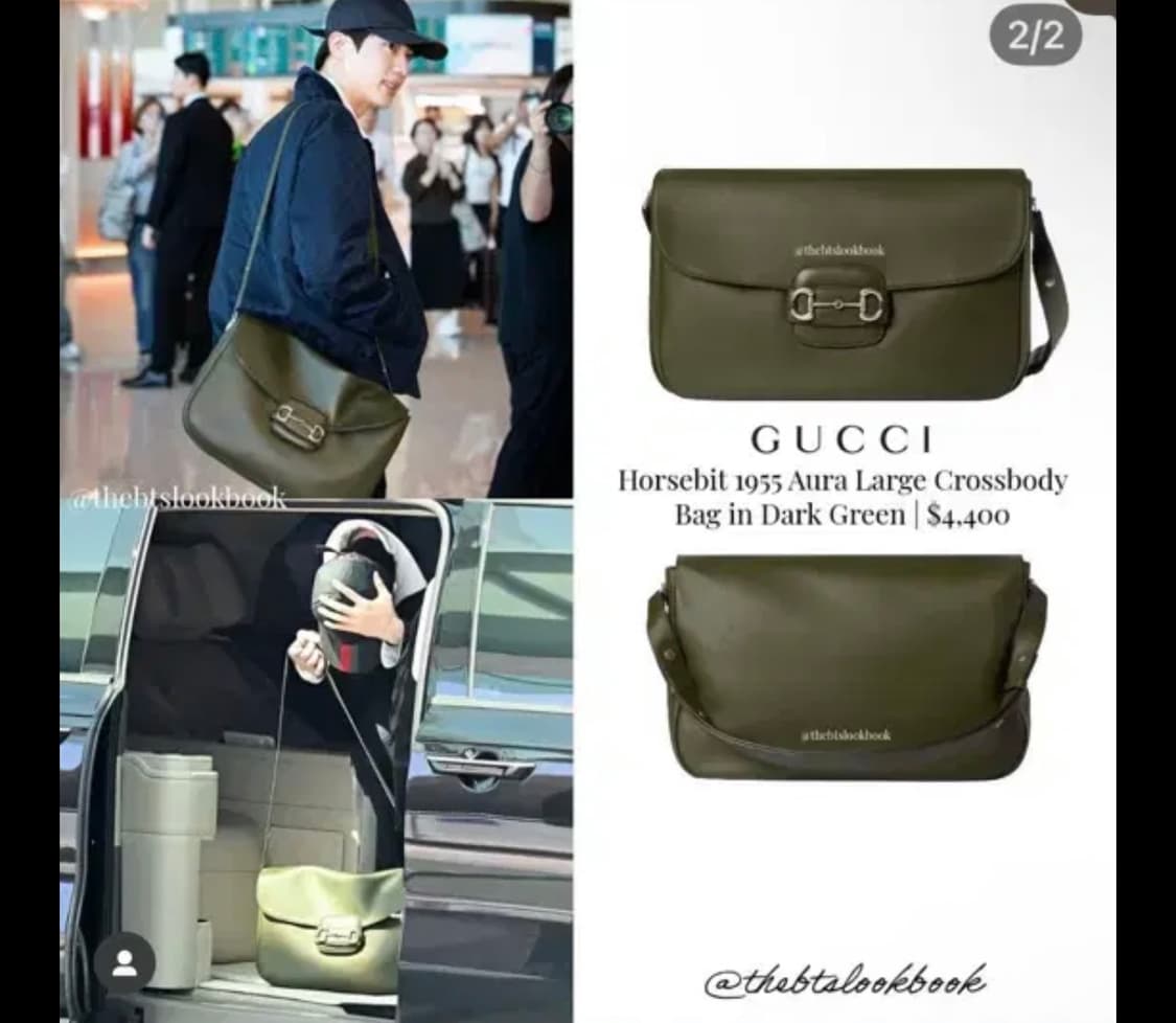 구찌 25f/W 맨즈 홀스빗 1955 라지 상품이미지6