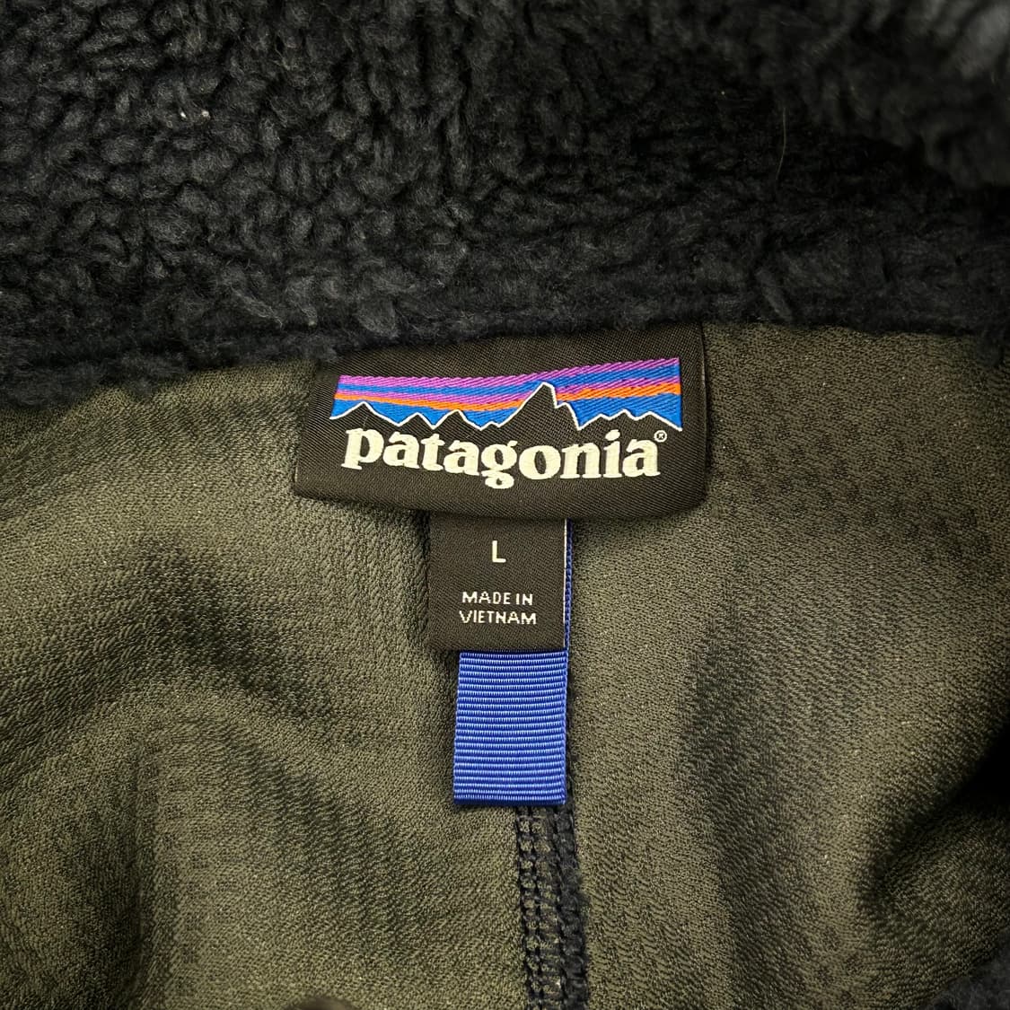 Patagonia 레트로 X 네이비 플리스 상품이미지3