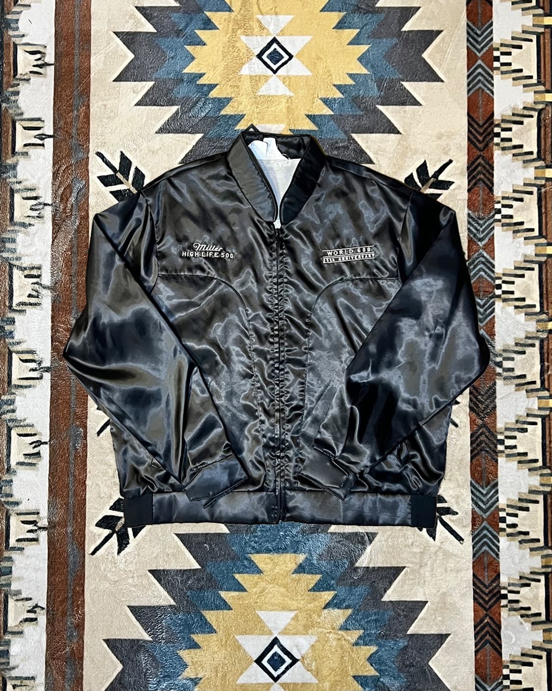 80’s Miller High Life Satin Jacket 상품이미지1