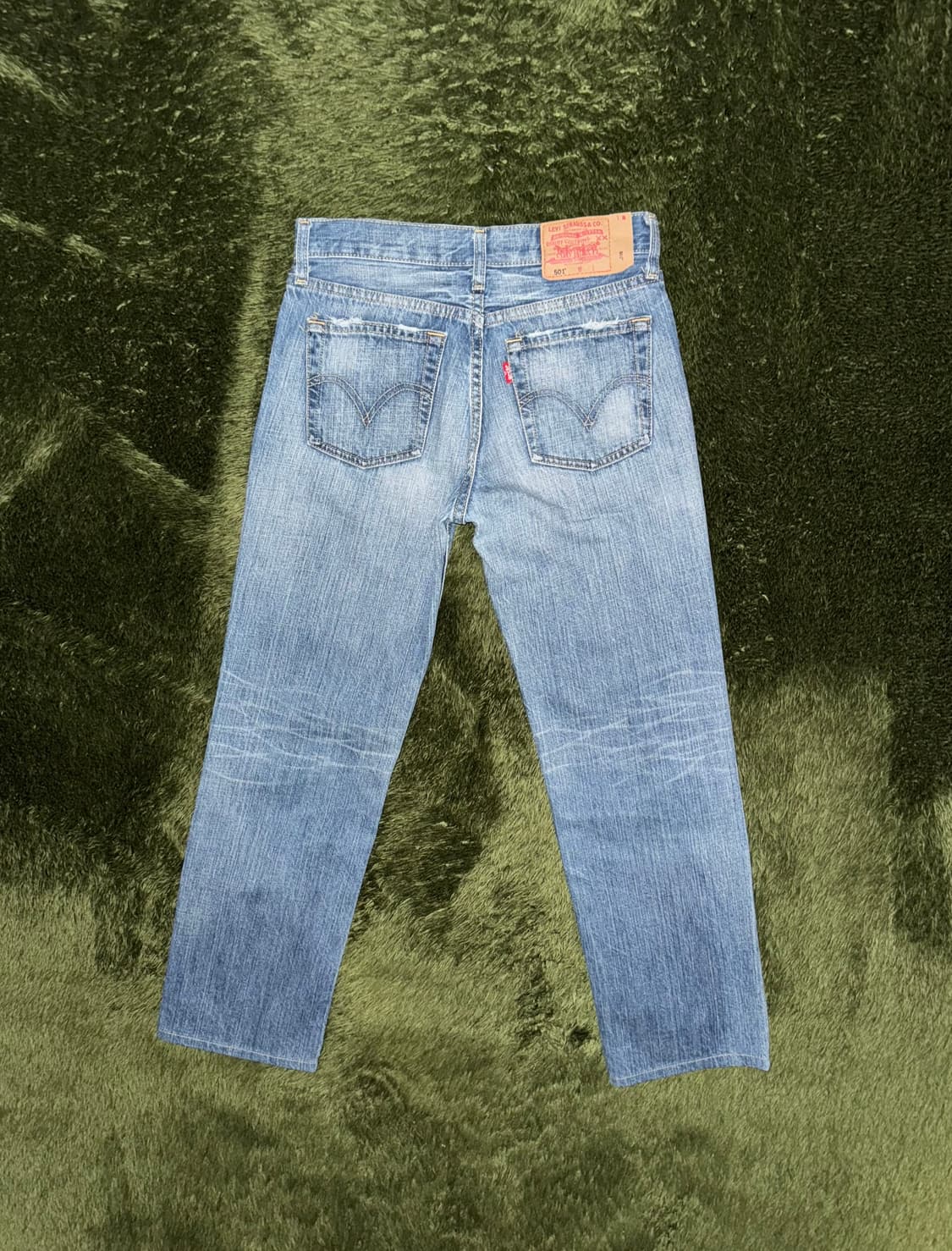 [W28/L31] 00s 리바이스 재팬 오리지널 빈티지 워싱 데님 팬츠 상품이미지6