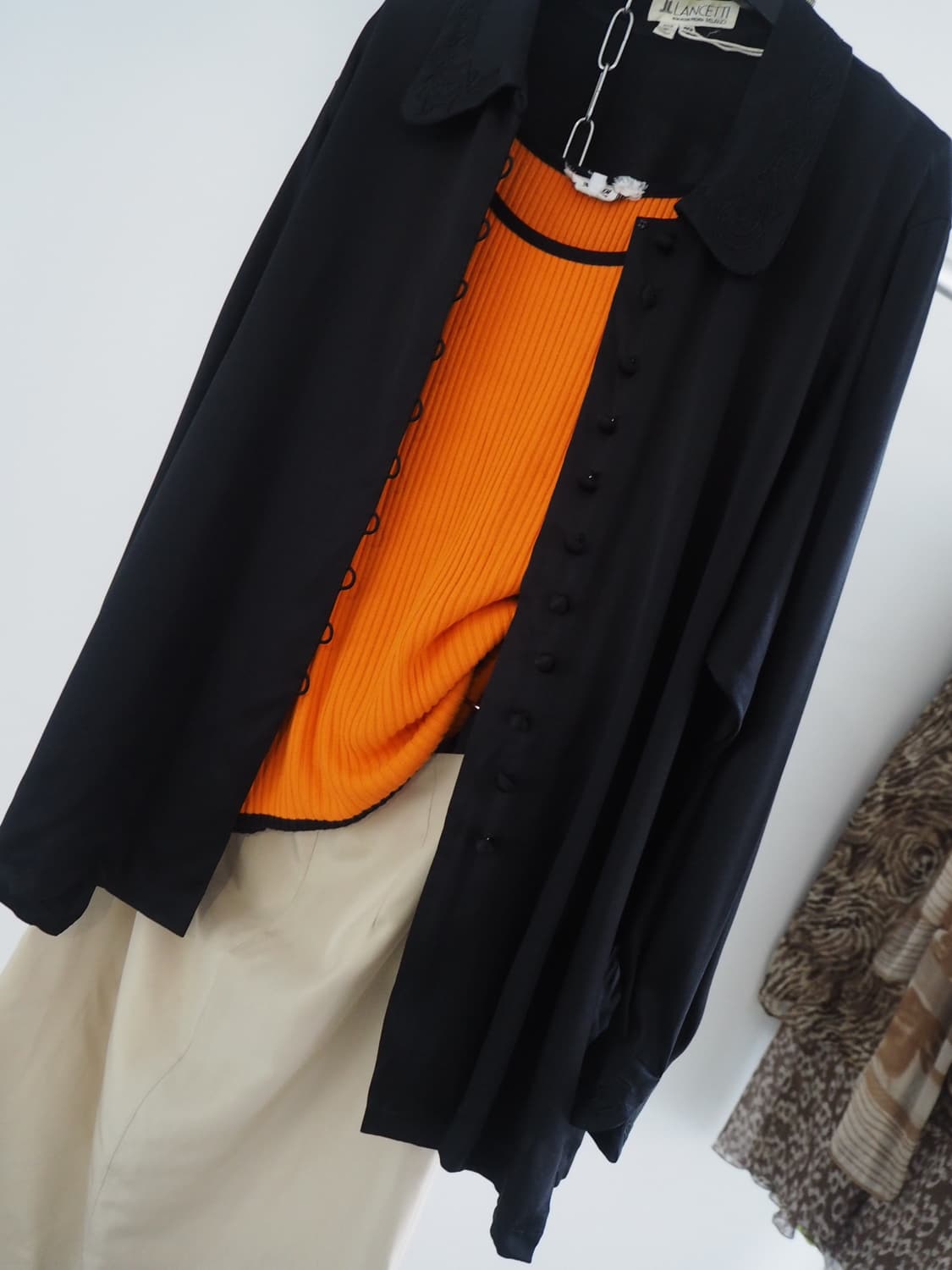 LANCETTI MILANO embroidery shirt  상품이미지1