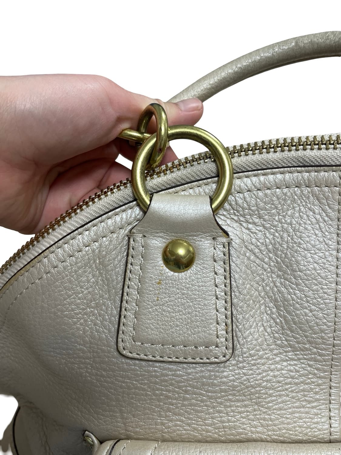 코치 실버 토드백 상품이미지6