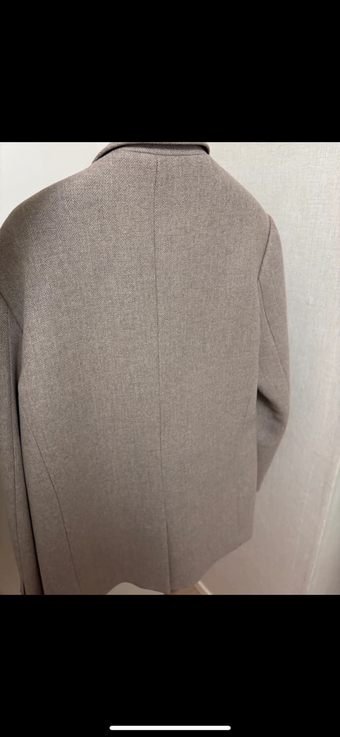 아바몰리 헤링본 3버튼 자켓 베이지 m 상품이미지9