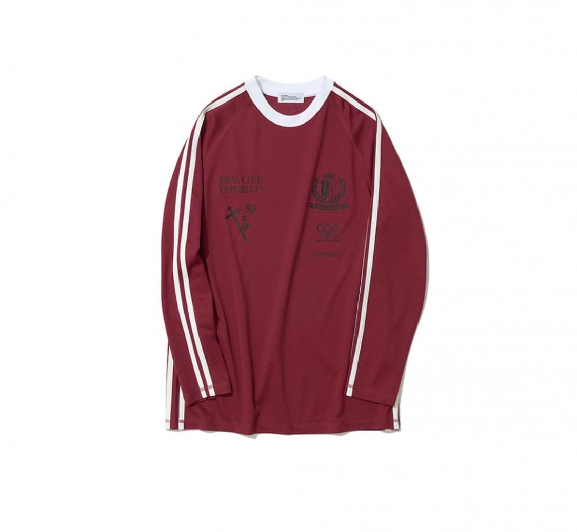 [파르티멘토 우먼] 스트라이프 풋볼 저지 롱슬리브 티 상품이미지3