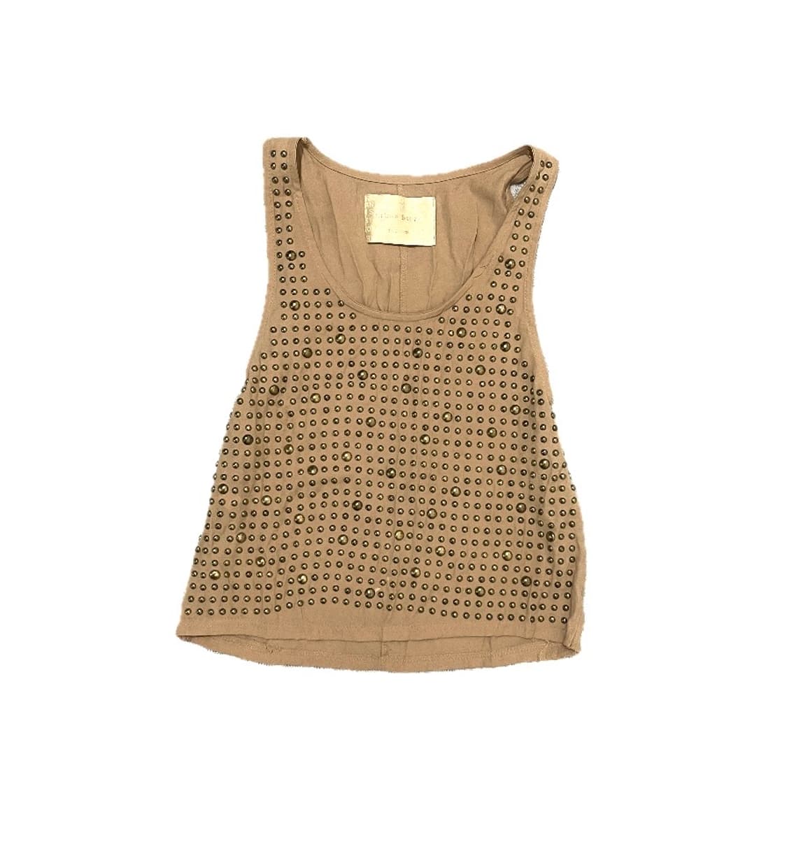 Vintage stud sleeveless 골드 스터드 슬리브리스 나시 상품이미지1