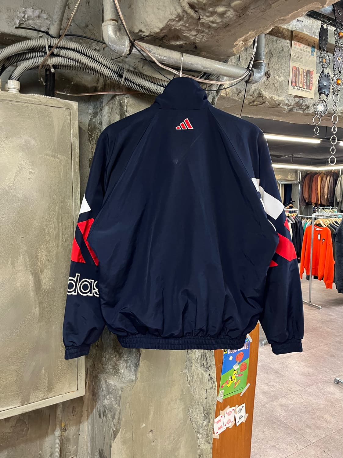 아디다스 올드스쿨 바람막이 네이비 95 #csz2399 상품이미지2