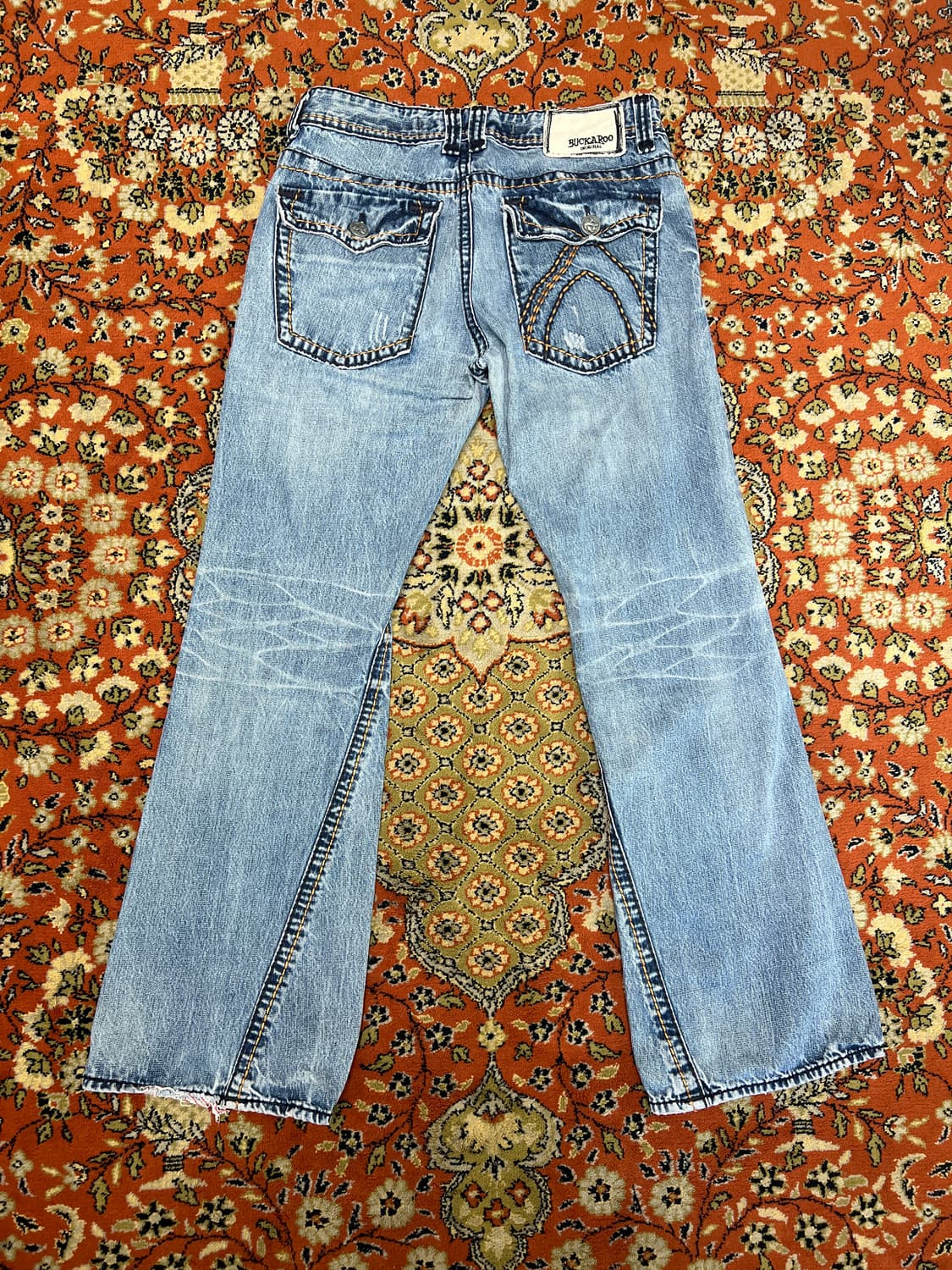 [34] 버커루 빈티지 부츠컷 플레어 데님 팬츠 상품이미지2