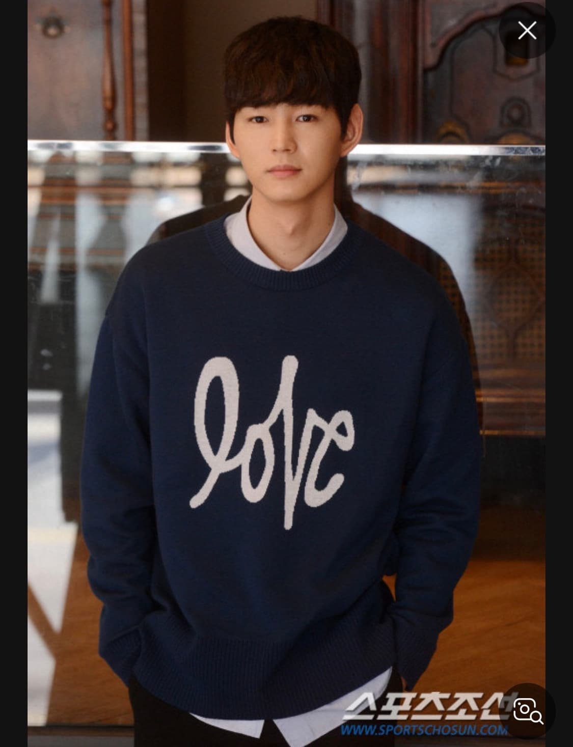 코모도 블루니트(정가 18만원) 상품이미지2