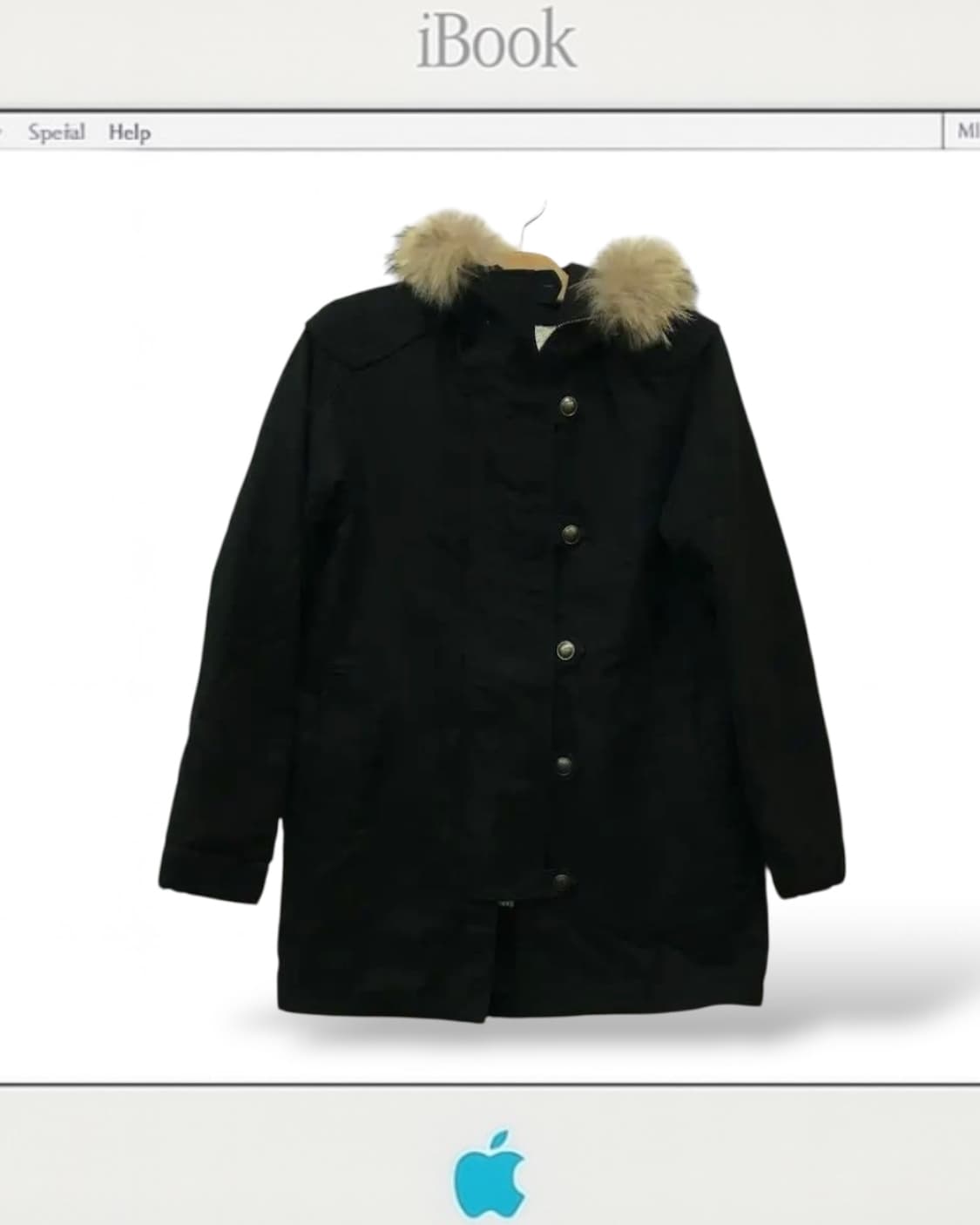 츠모리치사토 양털 퍼 후드코드 (내피O) 상품이미지1