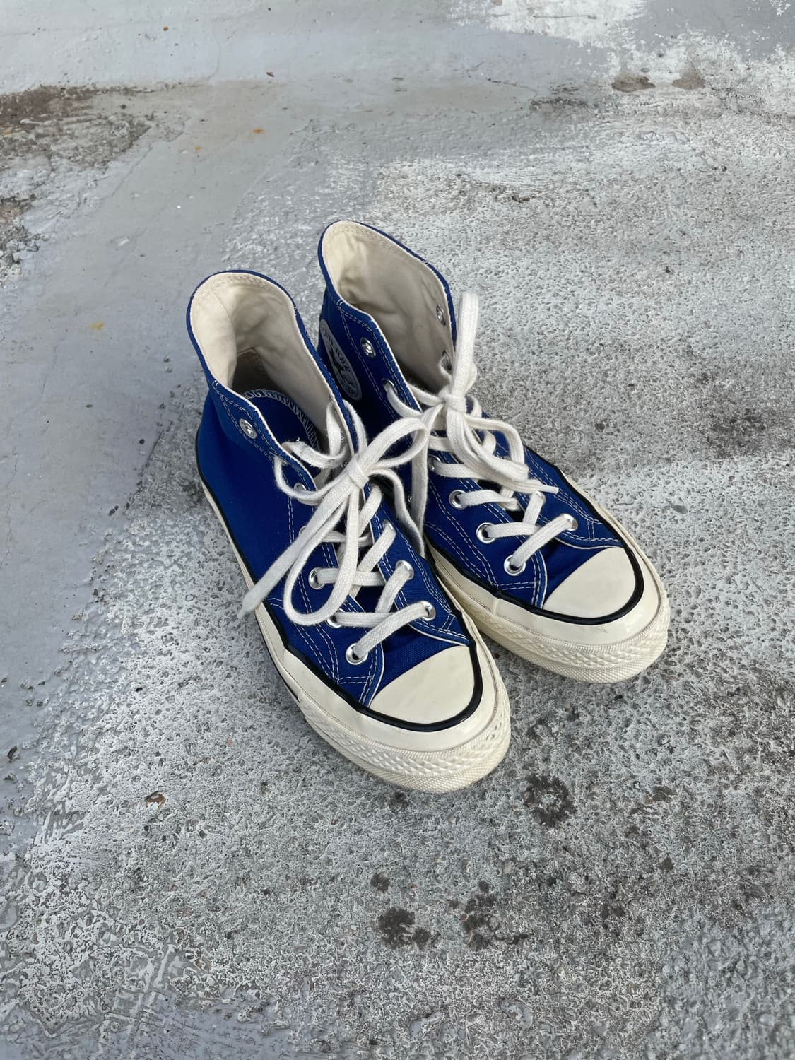 빈티지 컨버스 올스타 척 하이 블루 상품이미지4