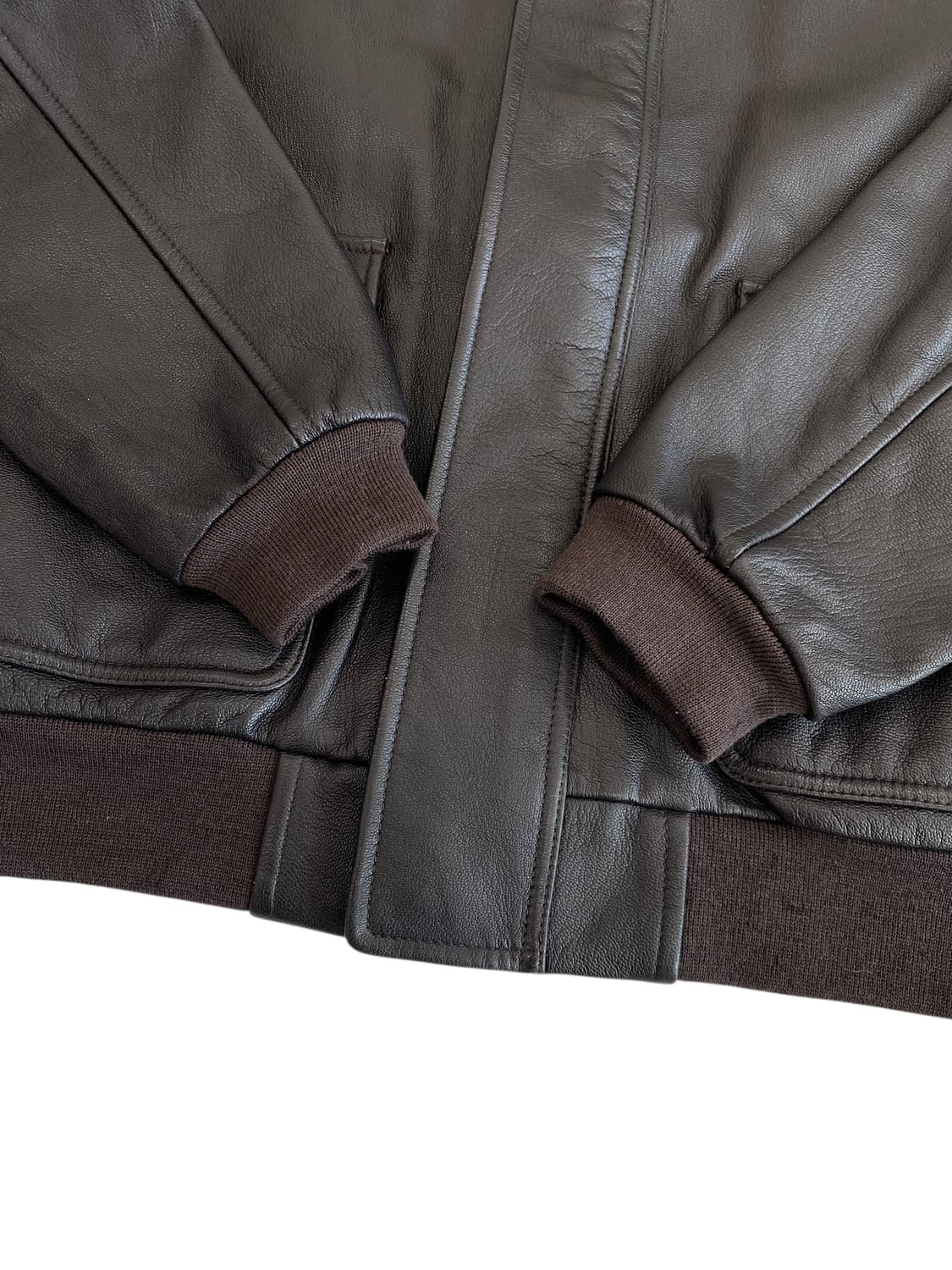 00's 엘엘빈 염소가죽 타입A-2 플라이트 자켓 상품이미지8