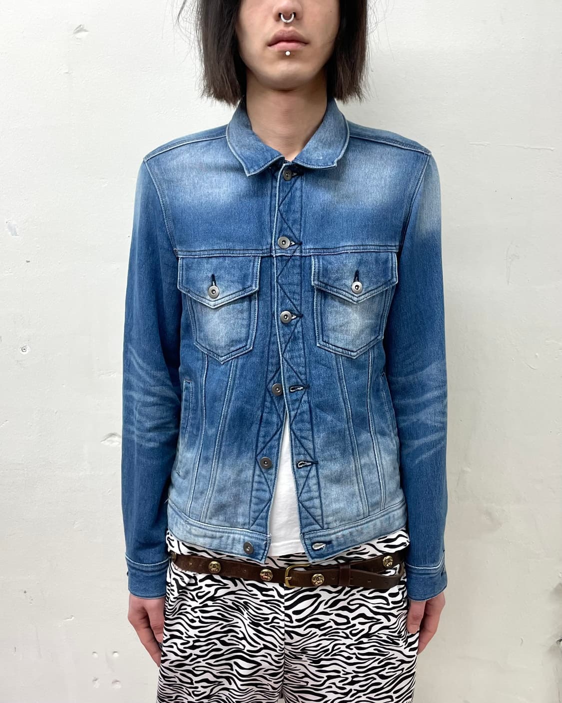 Washing soft denim jacket  상품이미지1