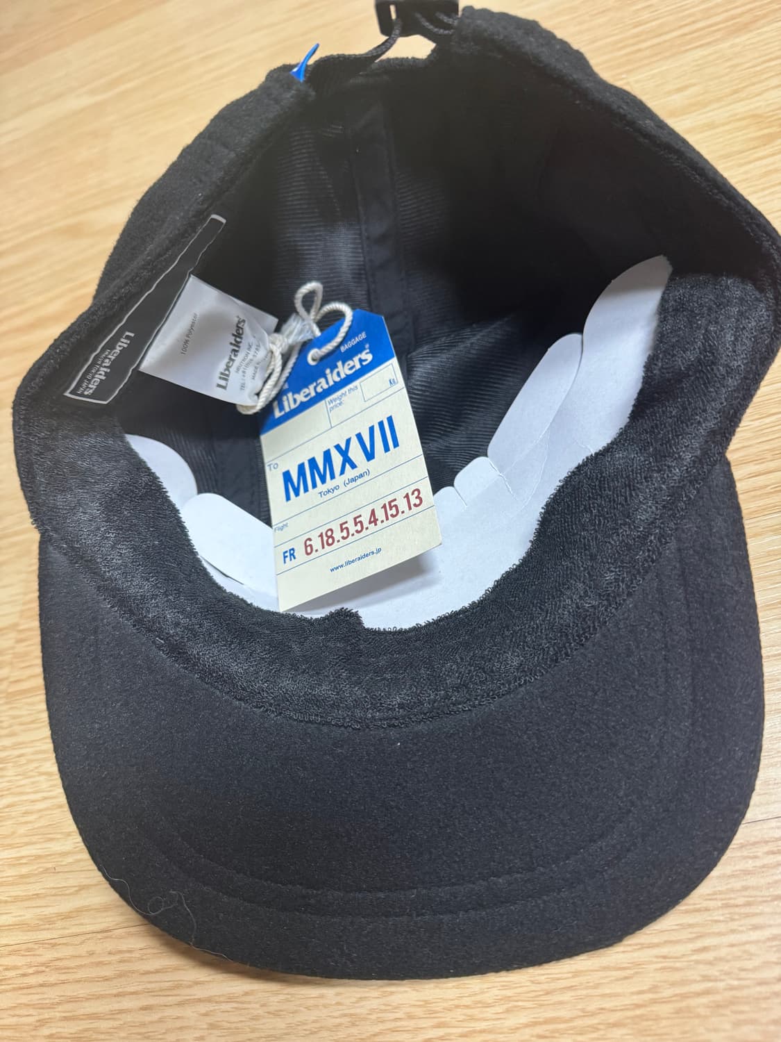 LIBERAIDERS LR fleece cap 상품이미지2