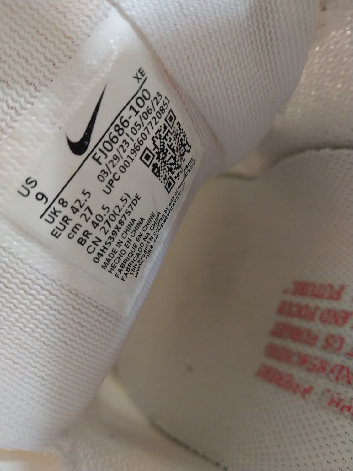 남성 나이키 페가수스 40 엘리우드 킵초게 런닝화, 운동화 (270) 상품이미지9