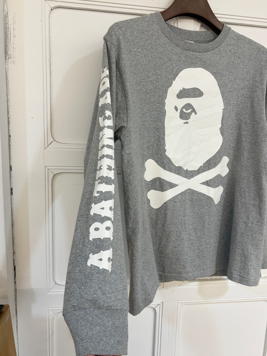 해적 베이프 크로스본 롱슬리브 티셔츠 상품이미지4