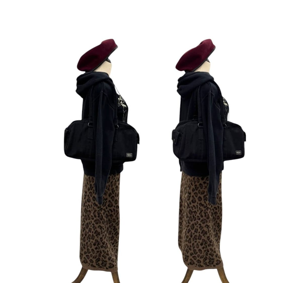 포터 탱고 70주년 보스턴백 블랙 상품이미지10