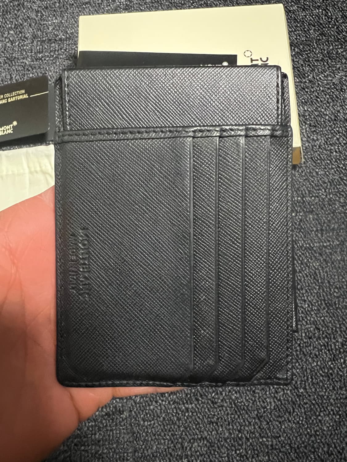 몽블랑 카드지갑 사토리얼 4cc ID 포켓 남성카드지갑 130323  상품이미지8