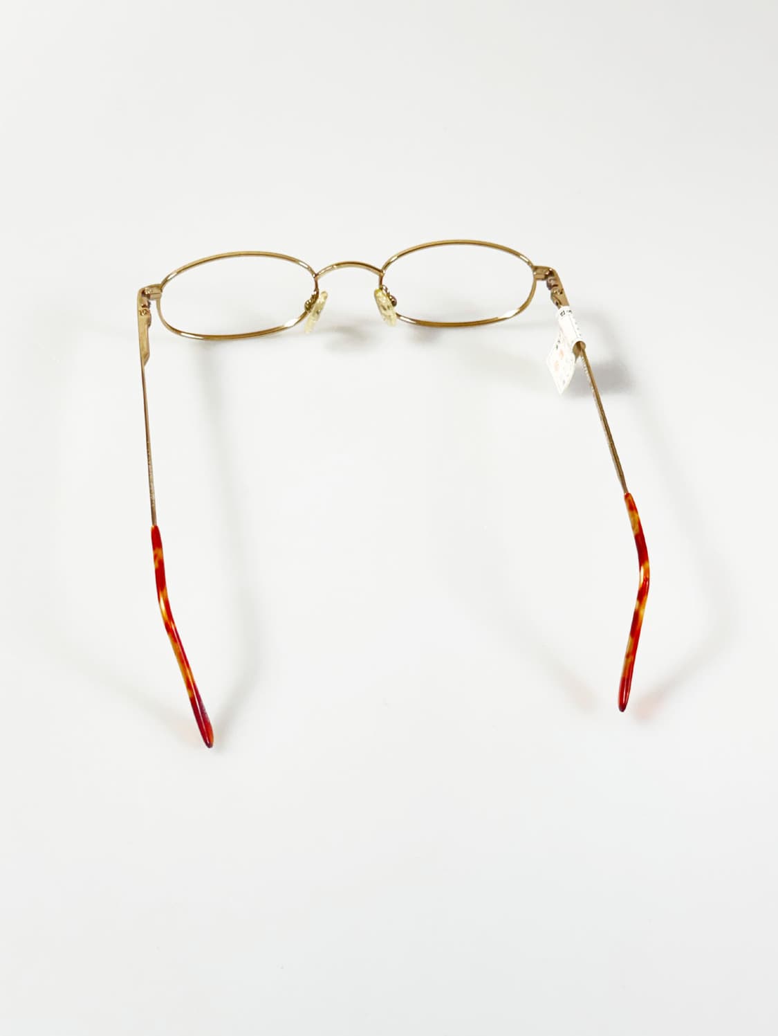 CLIPPERS 슬림 오벌 골드 프레임 빈티지 안경 상품이미지5