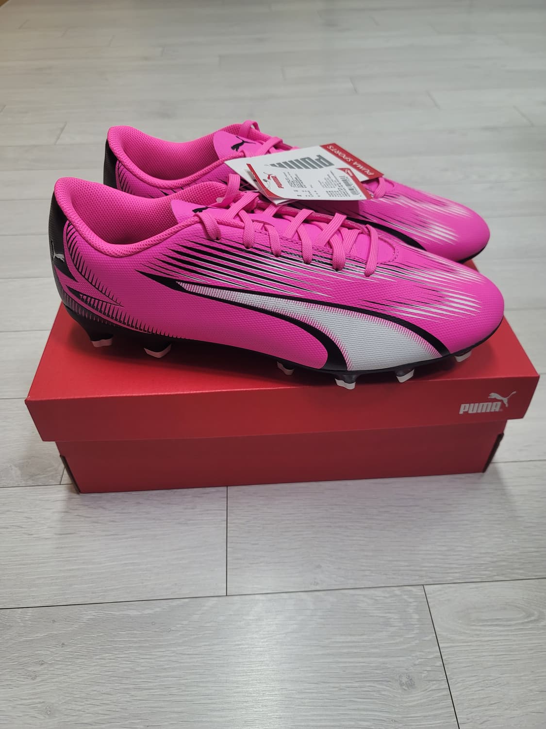 (280)푸마 축구화 울트라 플레이 FG/AG[대전 직거래도 가능] 상품이미지6