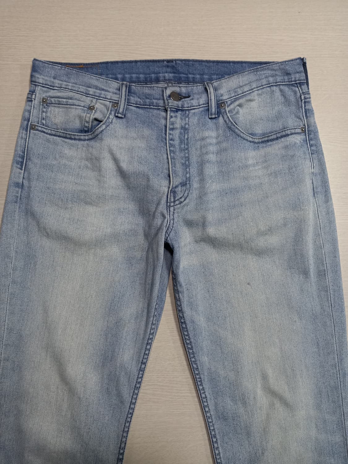 33 리바이스511 워싱 스판 슬림일자진 연청 33-436 상품이미지3