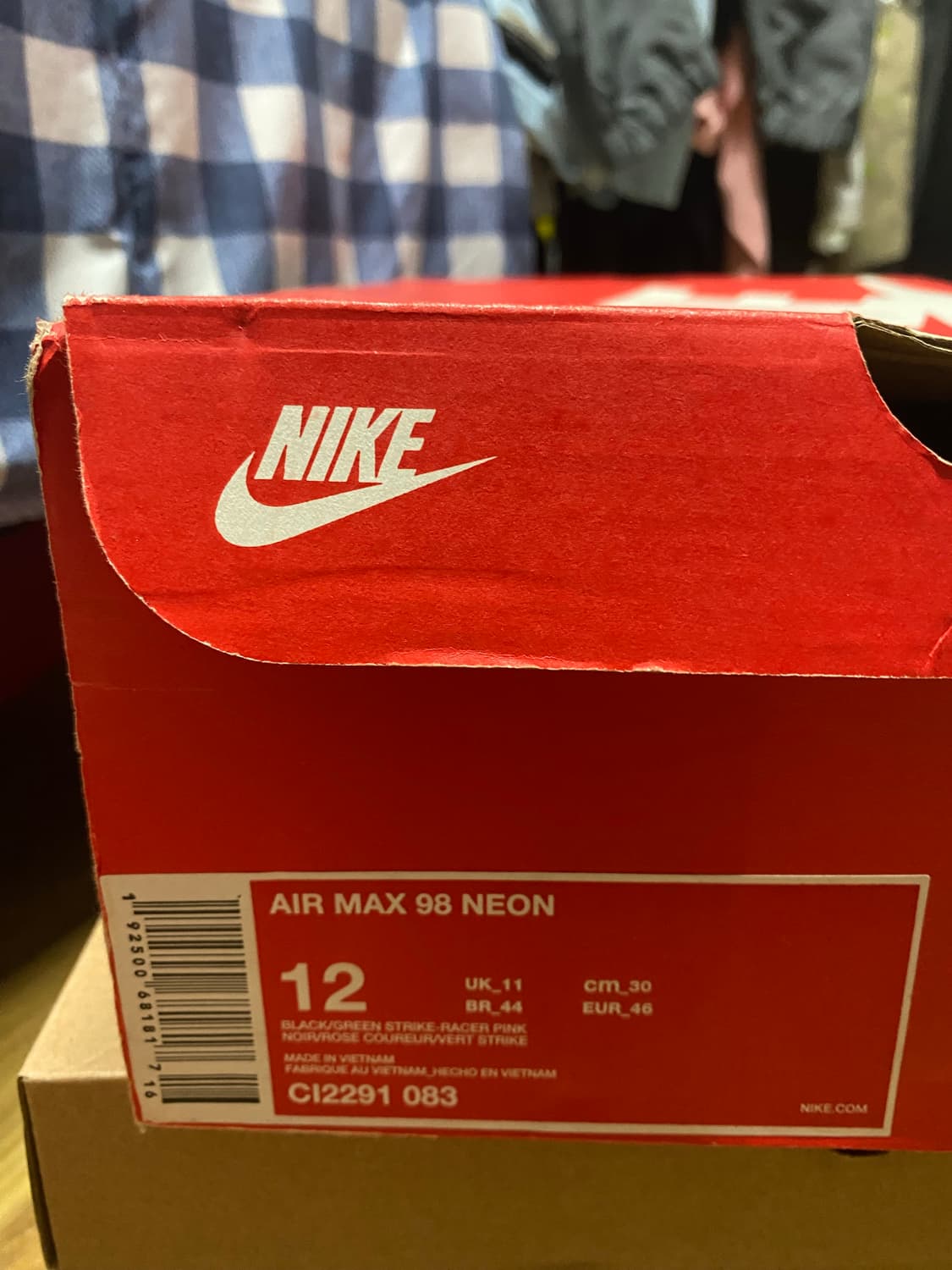 300) 나이키 에어맥스 98 일본한정 네온 상품이미지6