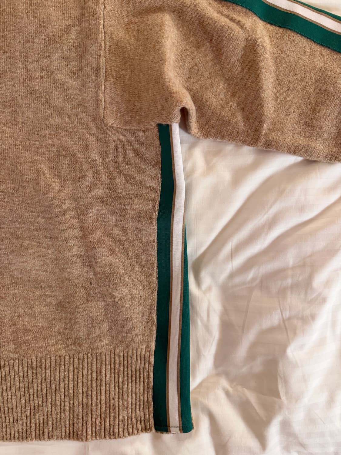 산드로(sandro) 여성 슬리브 스트라이프 니트 상품이미지6