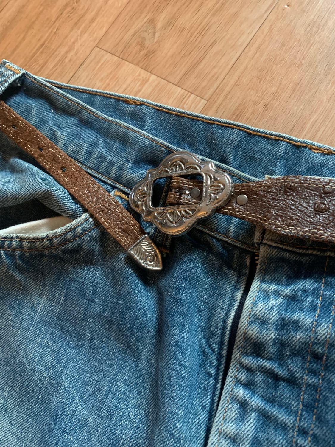 빈티지 웨스턴 벨트 상품이미지1