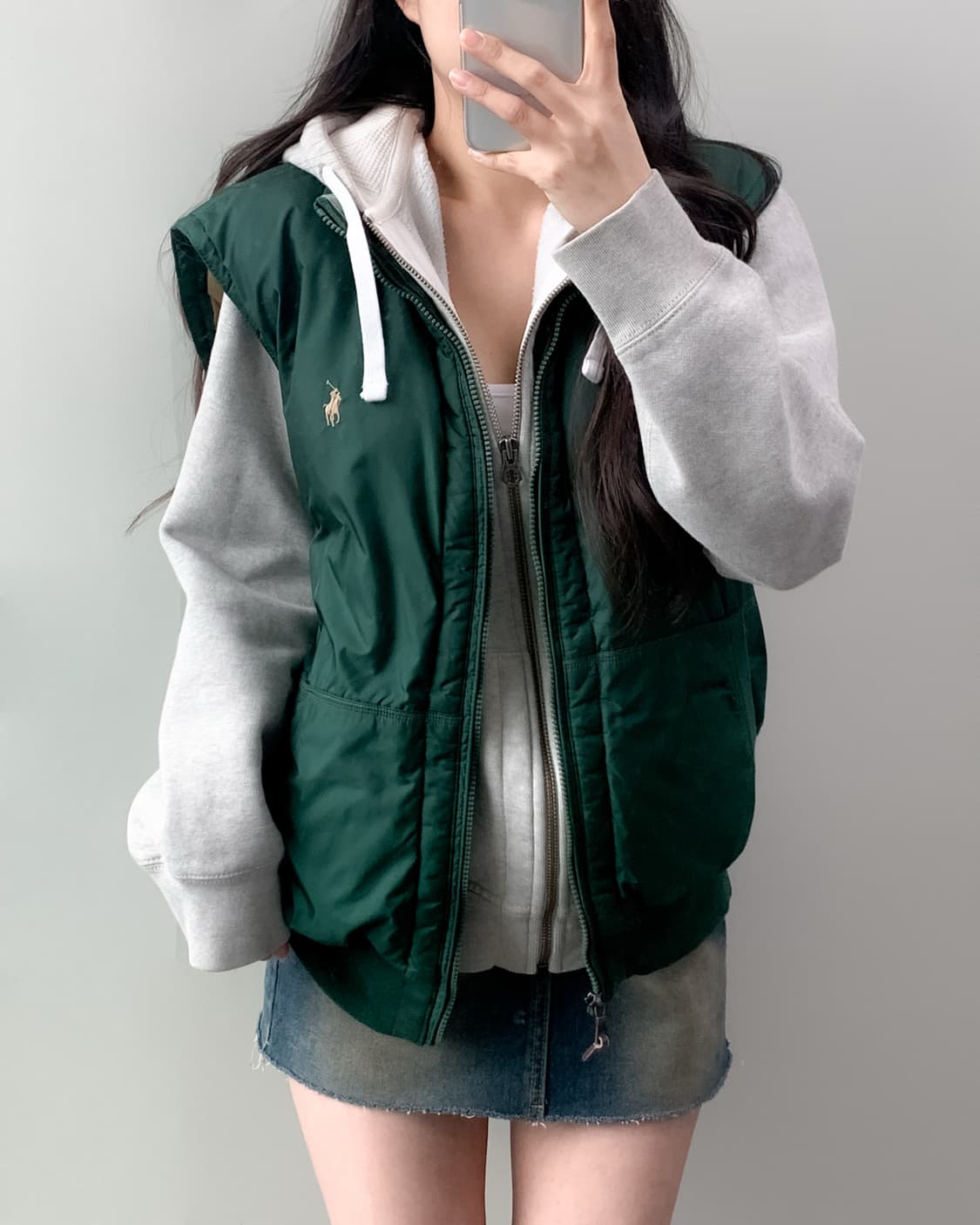 폴로 패딩 조끼 상품이미지2