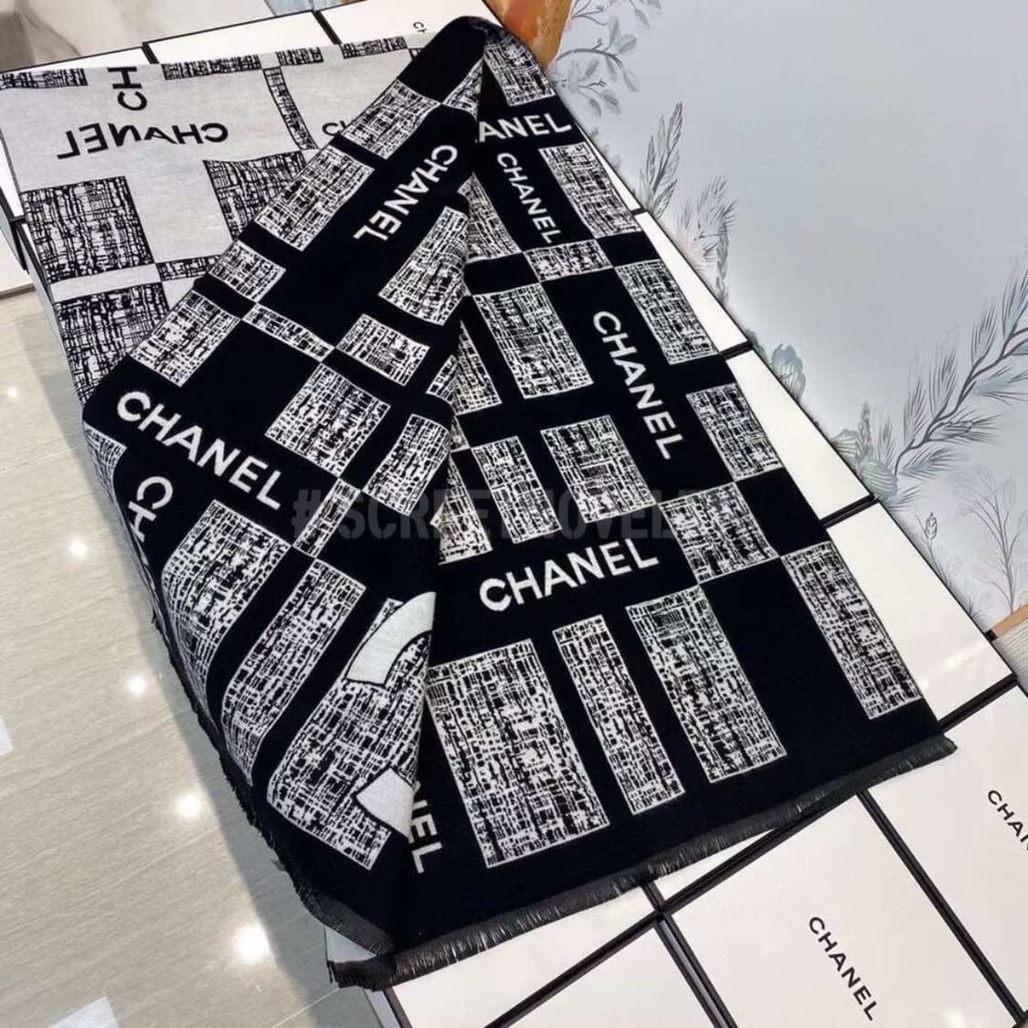  샤넬뷰티 기프트 스카프 숄 선물세트 무료배송 상품이미지6