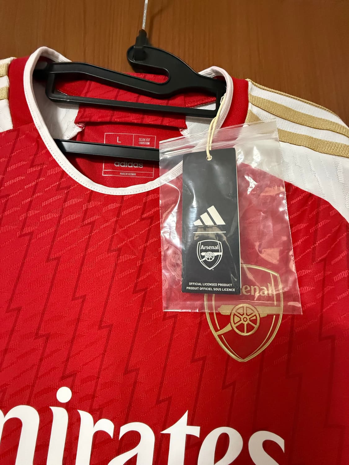아디다스 23-24 아스날 홈 선수지급용 상품이미지3