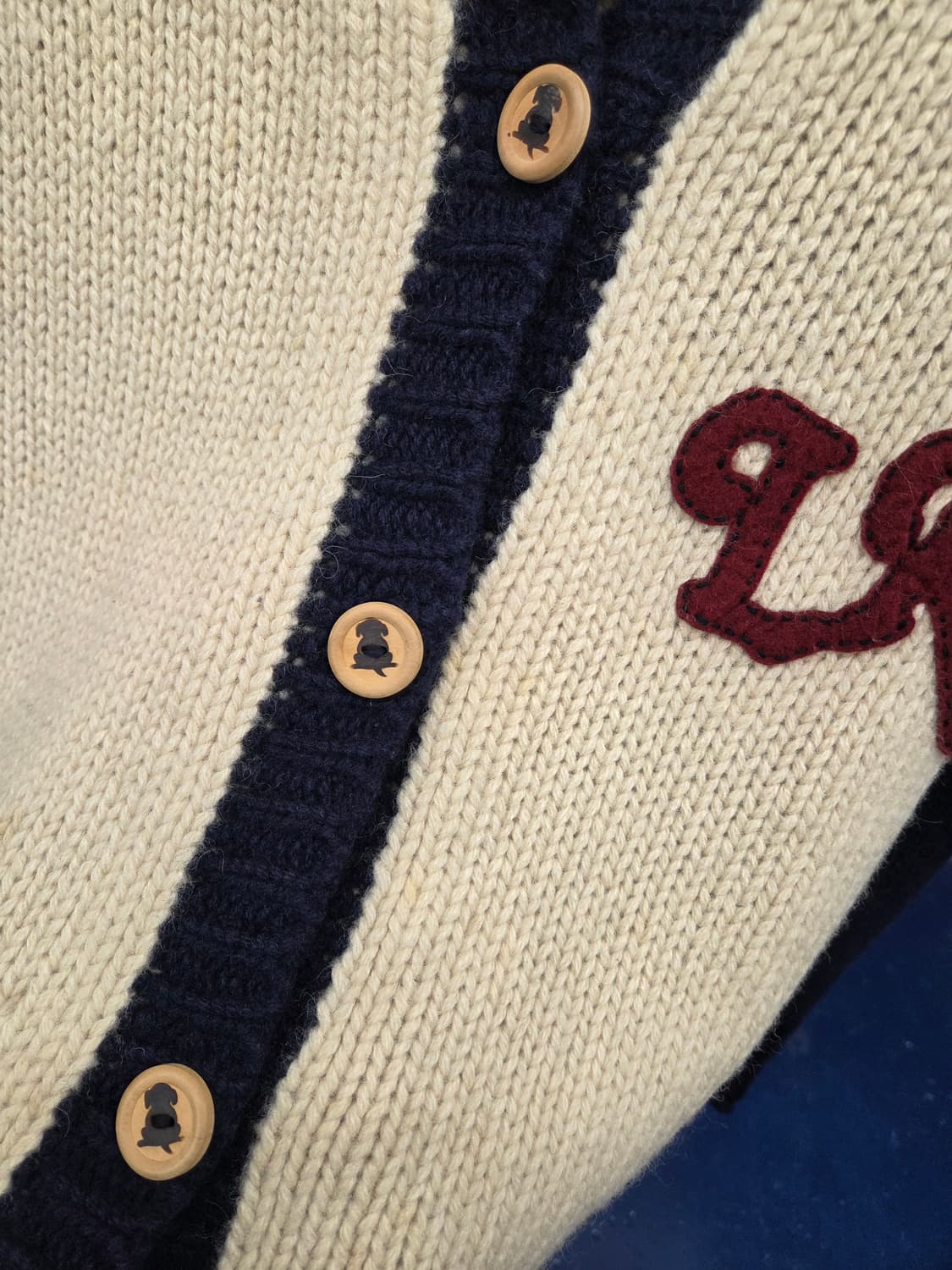 LRUSA 리트리버 코위찬 스웨터 자켓 상품이미지6