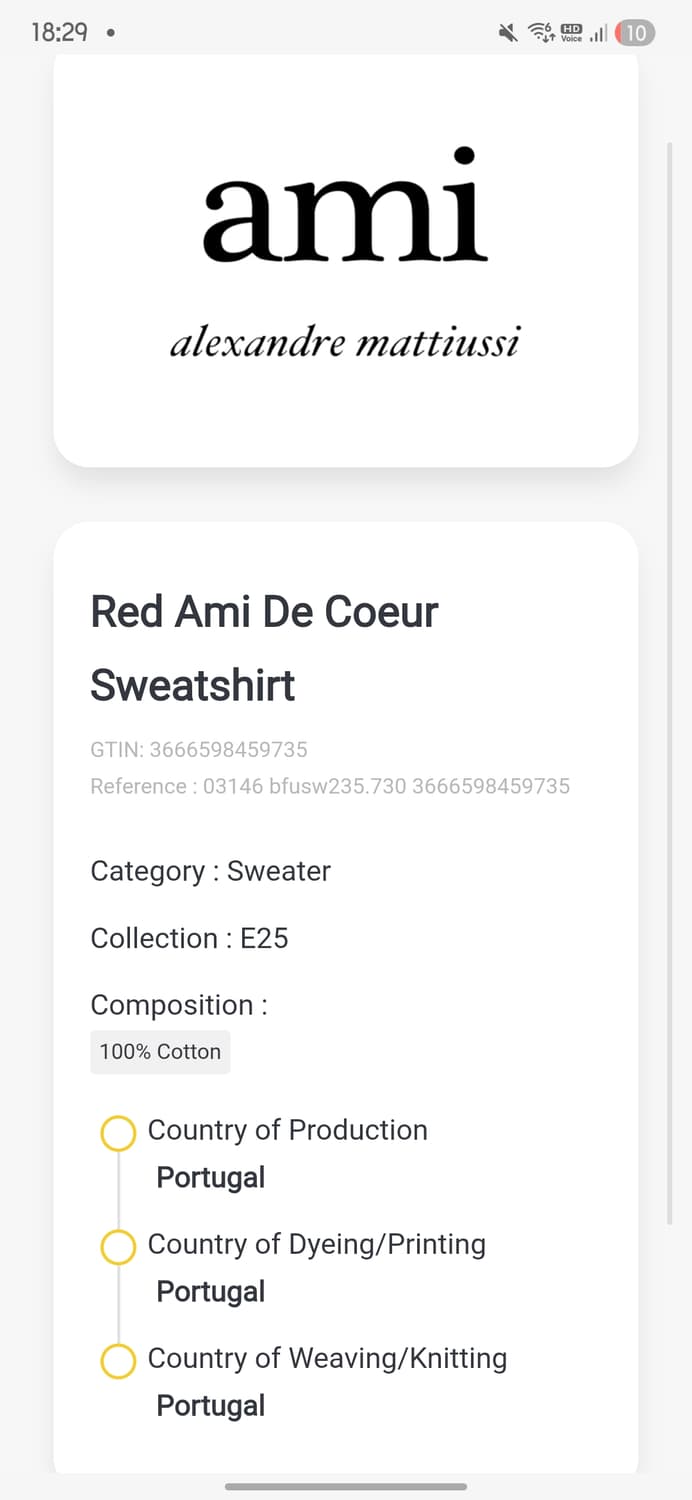 정품 아미 후드티 s급 L사이즈 상품이미지8