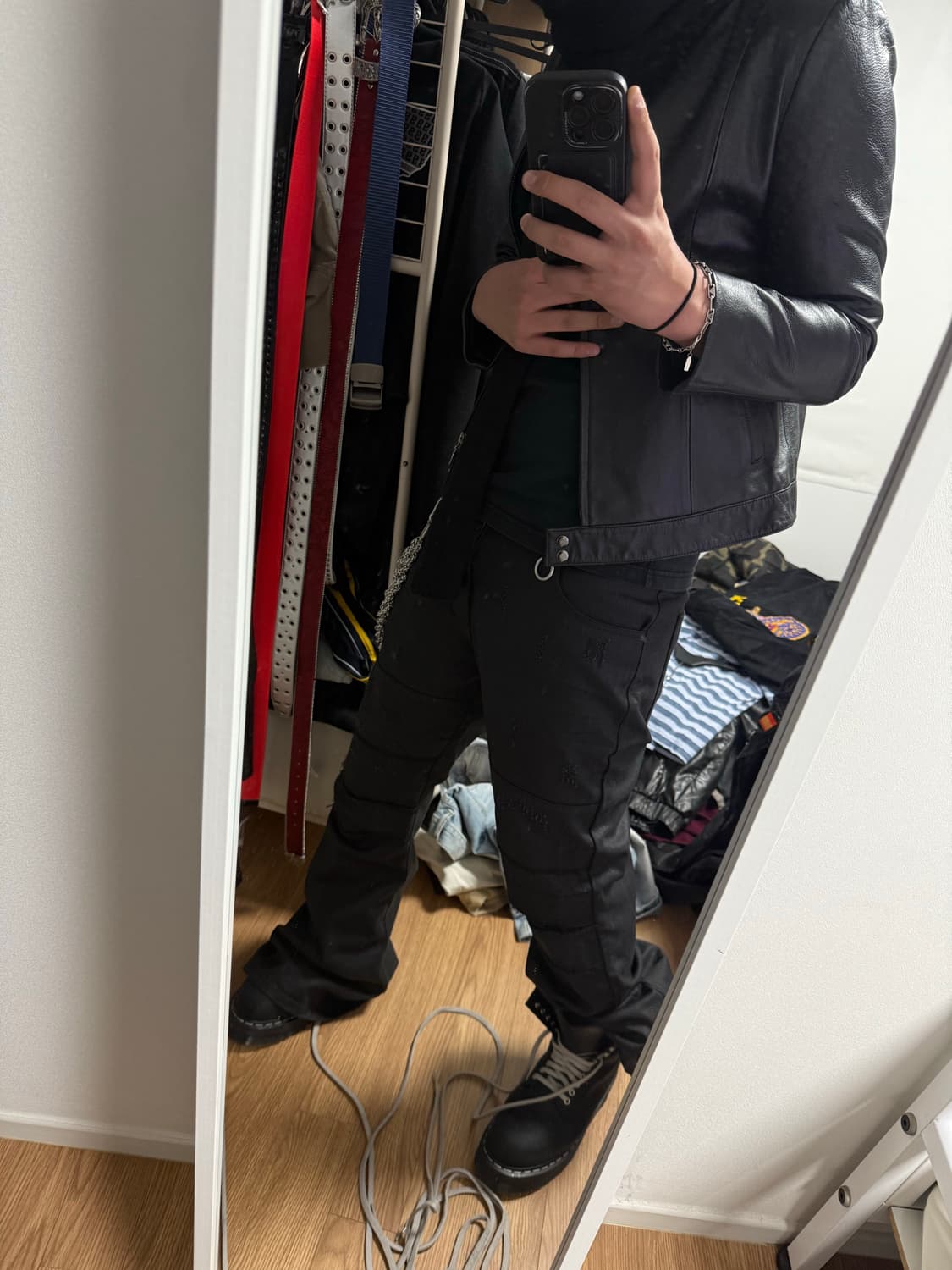 빈티지 레더자켓 상품이미지3