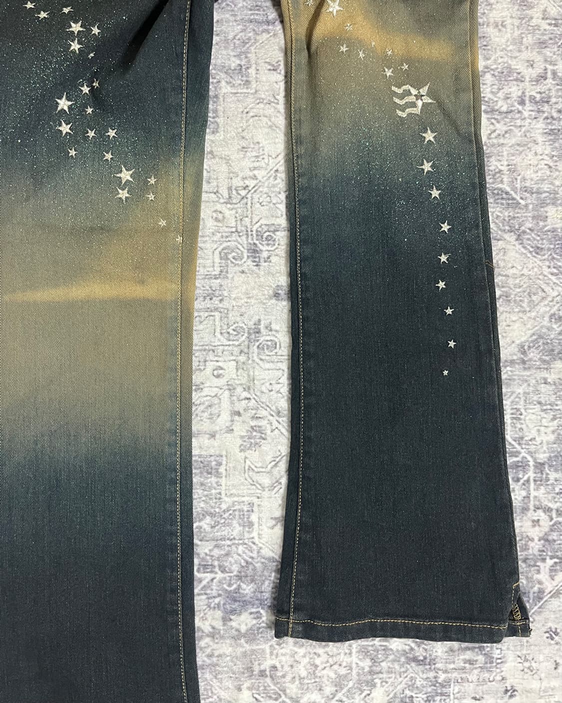 00’s archive star boots-cut pants 상품이미지5