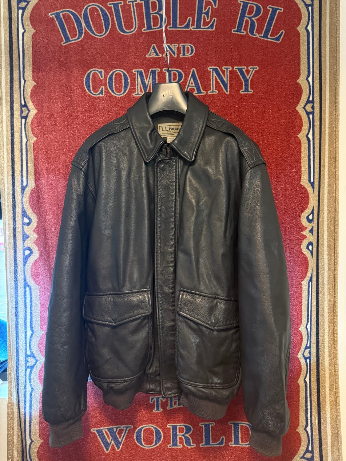 L.L.bean A-2 USA made flight jacket XL 상품이미지1