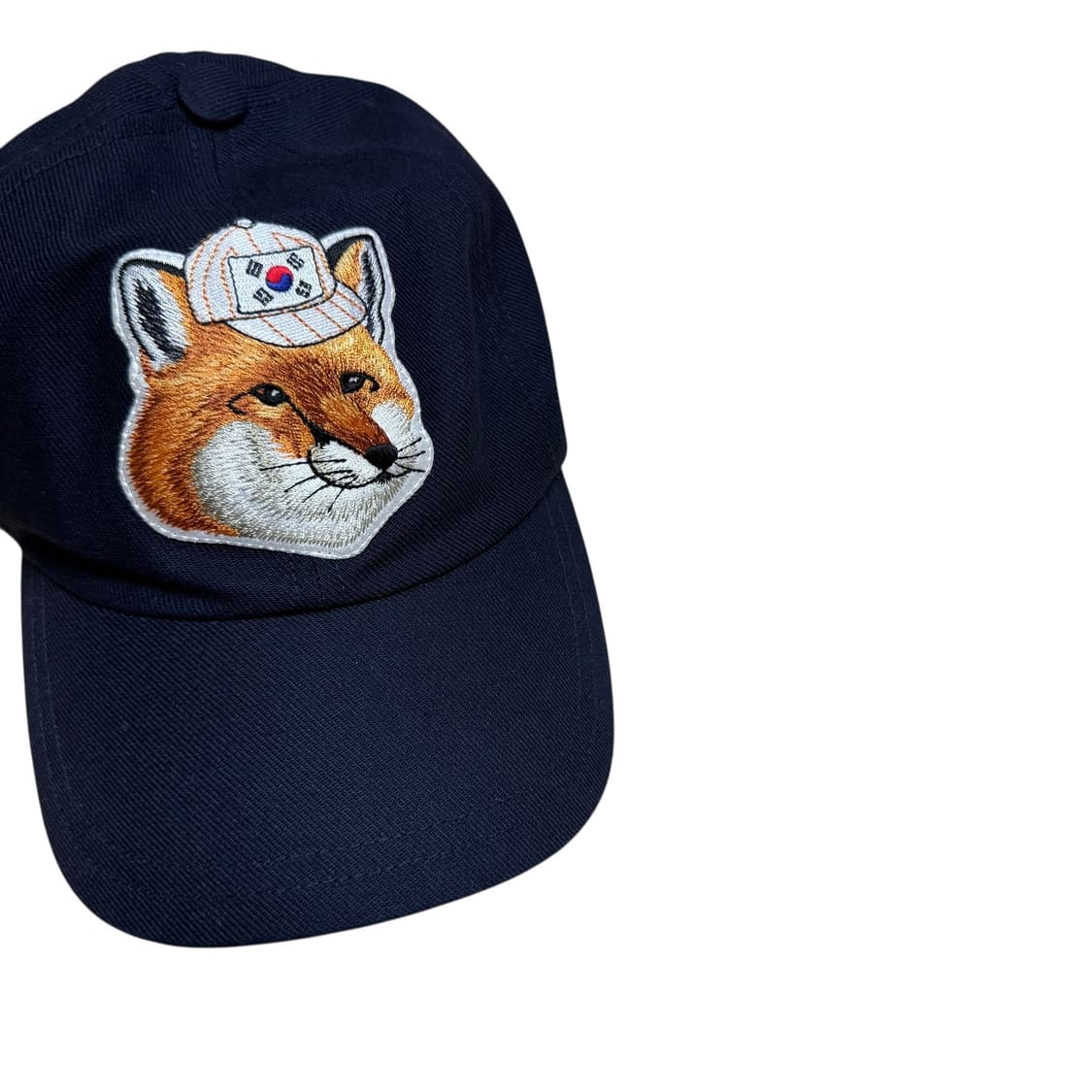메종키츠네 태극기 여우 네이비 볼캡 상품이미지2