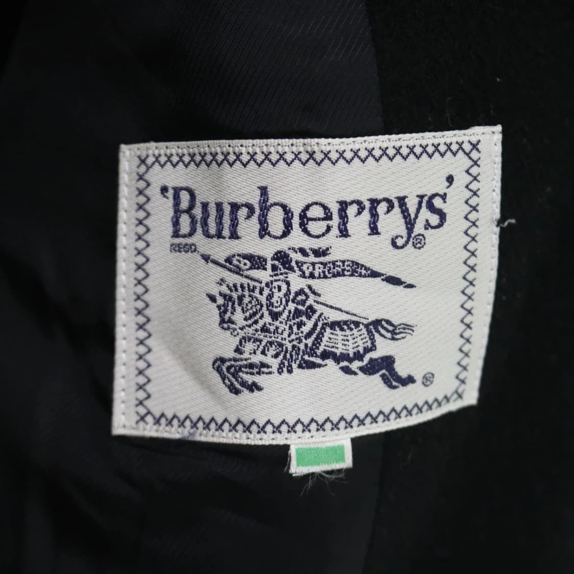 90'S 버버리 울 캐시미어 혼방 숏 더블 코트 60869 상품이미지5