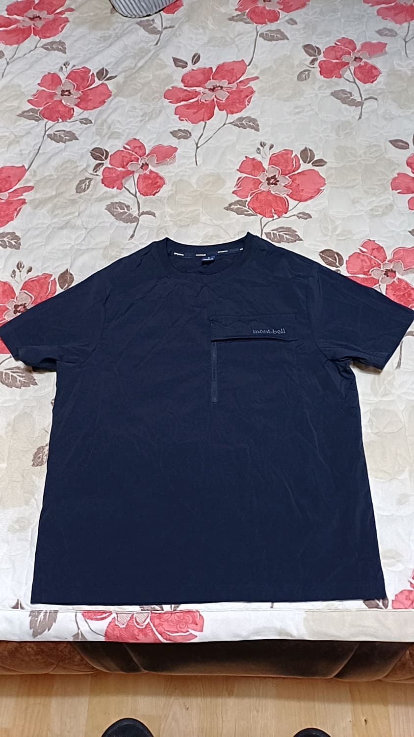 몽벨 오버핏 냉감우븐반팔 90 여성66 가슴52 기장64 상품이미지1