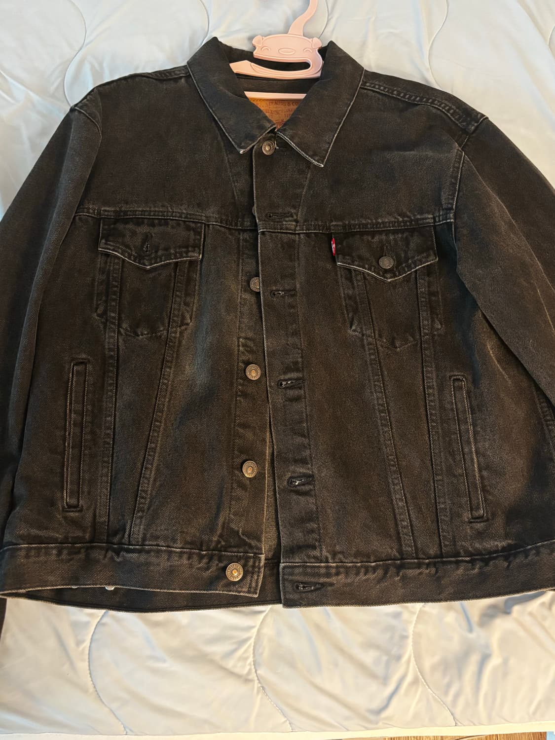 리바이스 흑청 데님 자켓 105 상품이미지1