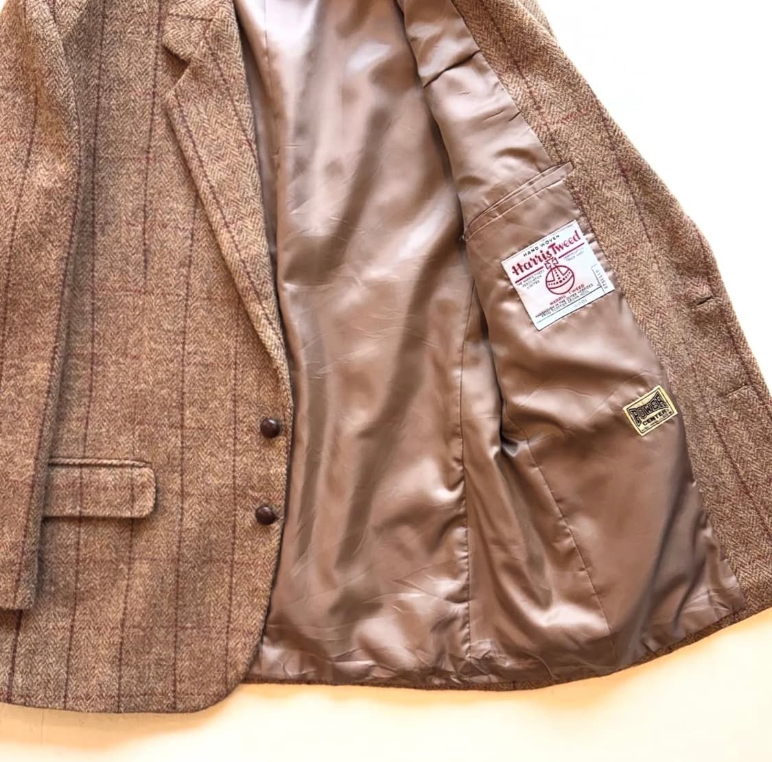 POWER CENTER x Harris Tweed 울 블레이저 상품이미지5