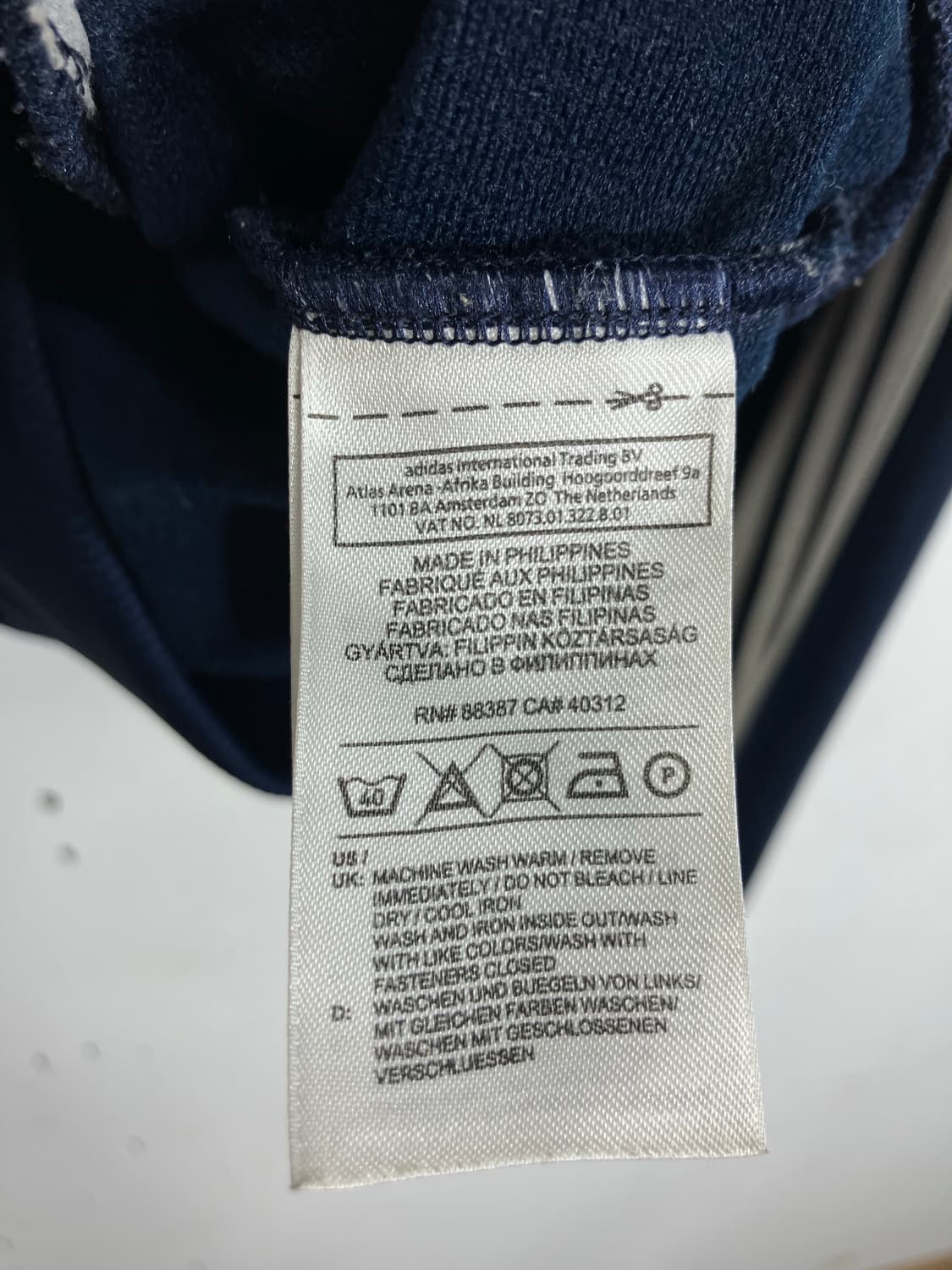 아디다스 네이비 파이어버드 져지  상품이미지5