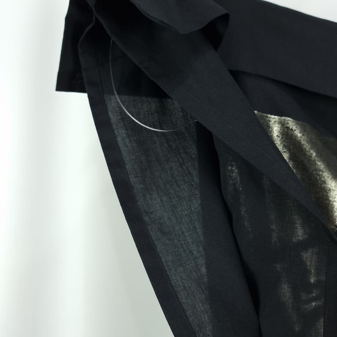 [1325. 이세이미야케] 아카이브 패브릭 원피스 블랙 P01239 상품이미지6