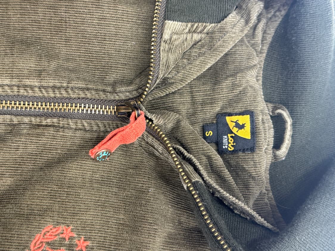 로이스 골덴 카키 폴라 아우터 아메카지 자켓 봄버 그런지 히피 에스닉  상품이미지6