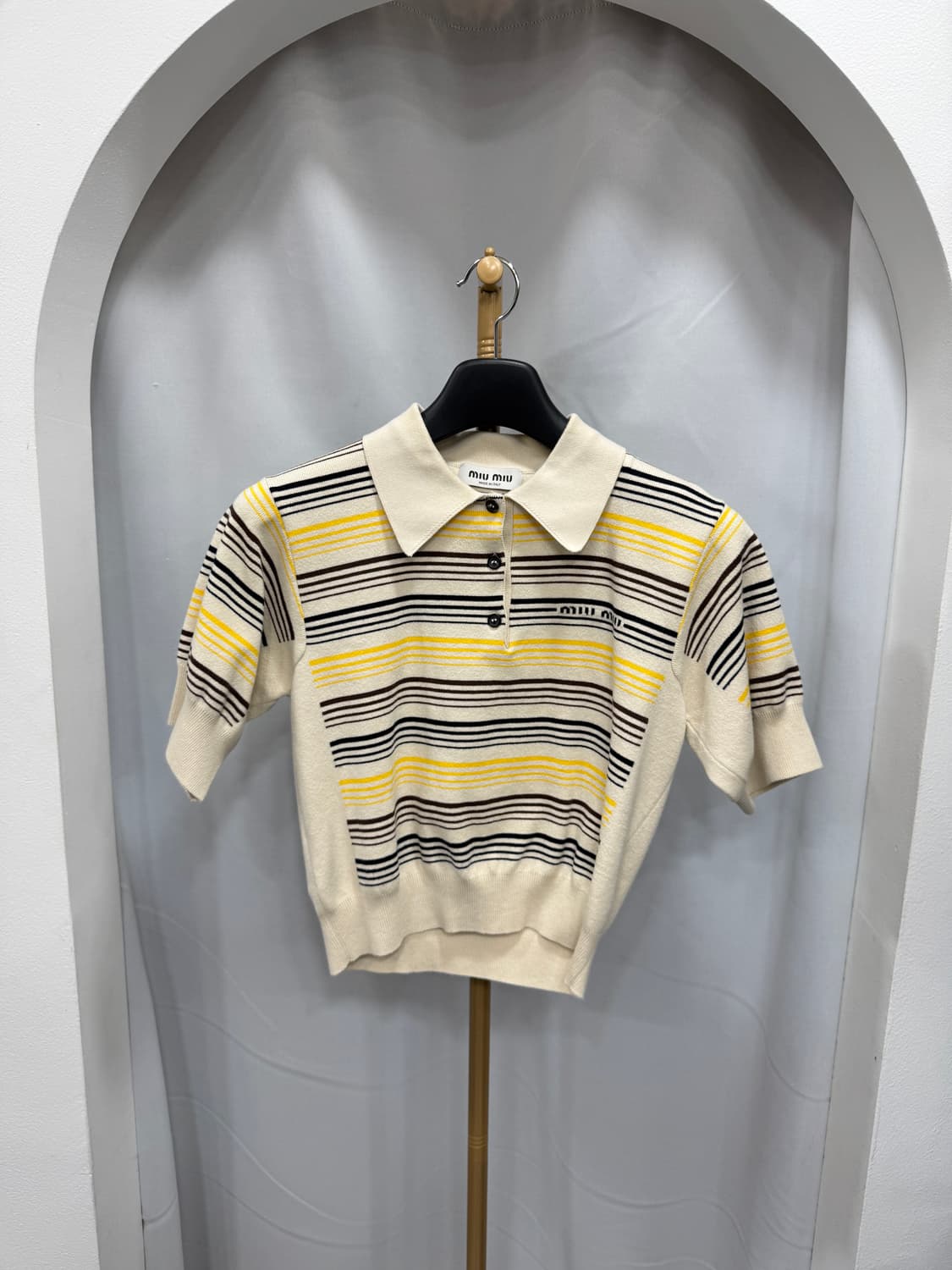 미우미우 니트 반팔 38사이즈 상품이미지1