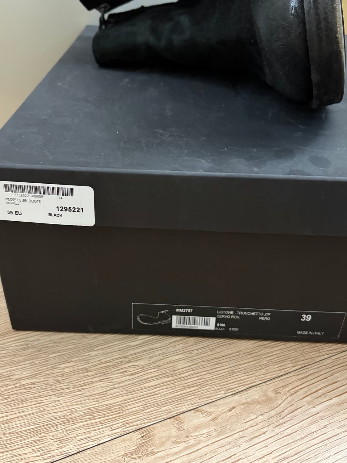 마르셀 Marsell 스웨이드 집업부츠 39 상품이미지6