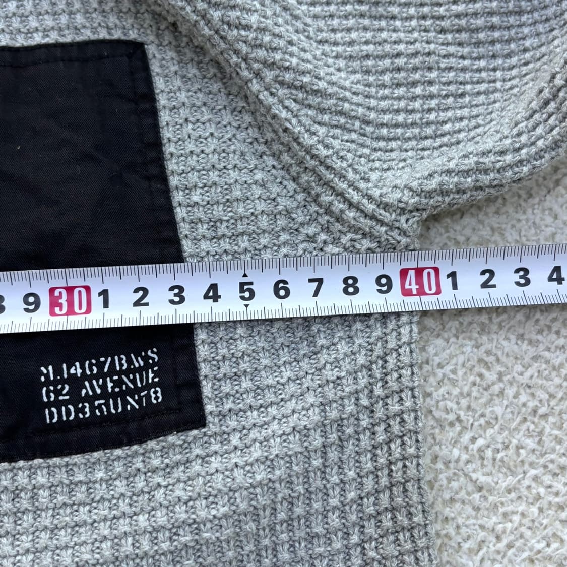 134/140 H&M 키즈 포켓 니트 스웨터 0518E 상품이미지6