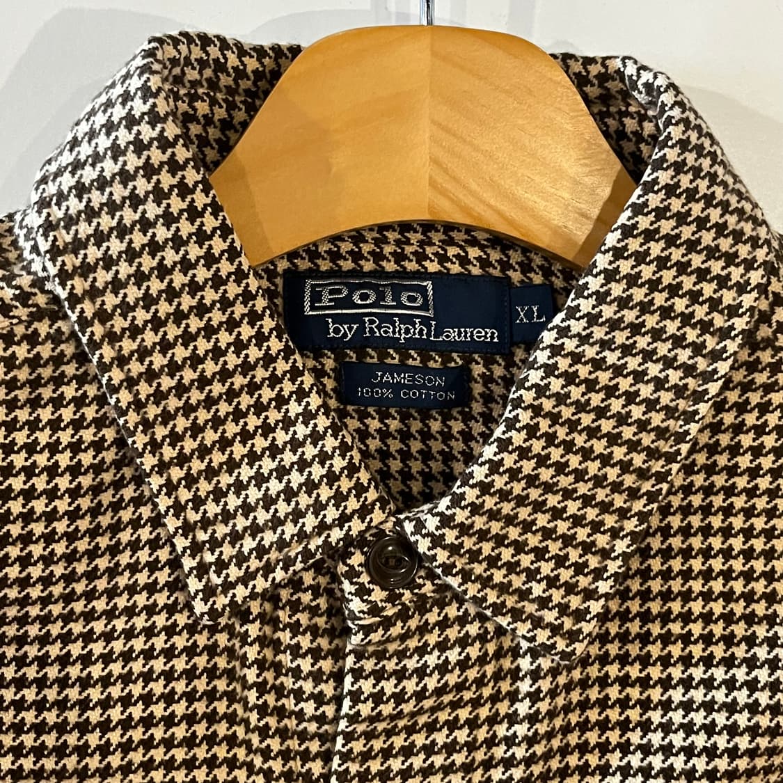 폴로 랄프로렌 하운드투스 브라운 체크셔츠 상품이미지5
