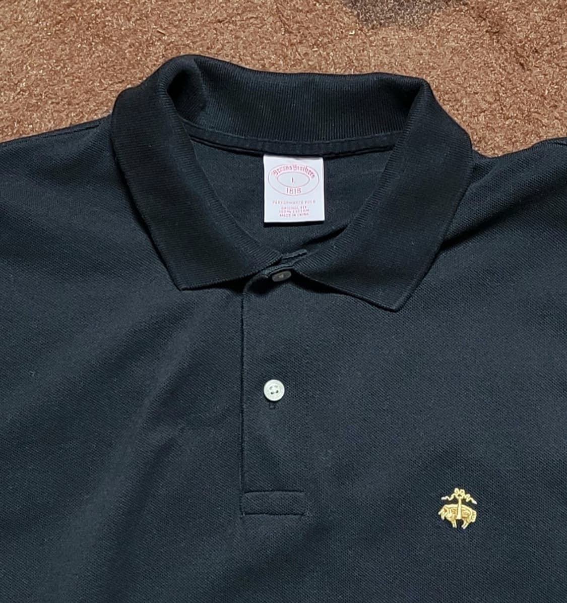 미국 BROOKS BROTHERS 남성용 블랙 피켓셔츠(L) 상품이미지4