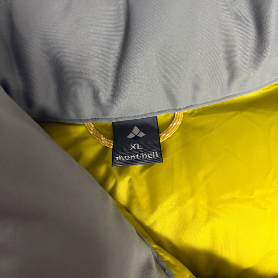 (새상품) [XL] 몽벨 라이트 알파인 다운 자켓 오일 옐로우 상품이미지4