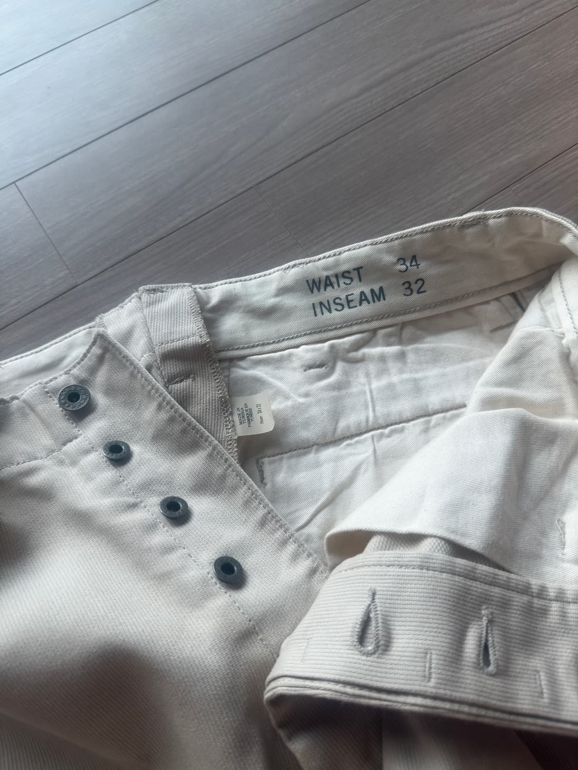 더블알엘 rrl 디스트레스트 베드포드 코드 필드 팬츠 34/32 상품이미지4